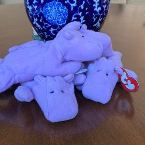 Happy Hippo Teenie Beanie Babies
